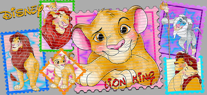 16oz Disney style-D-1054